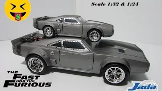 Dom's Ice Charger Diecast 1:32 & 1:24 by Jada The Fate Of The Furious