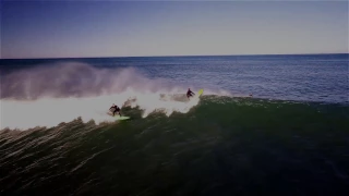 Pebbles surfing. Music by Audio Shaman "Step Into the Light".