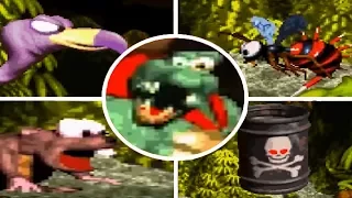 Donkey Kong Country - All Bosses