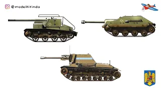 Tank (Tank Destroyer) Perang Dunia ke 2 Buatan Rumania dari masa ke masa