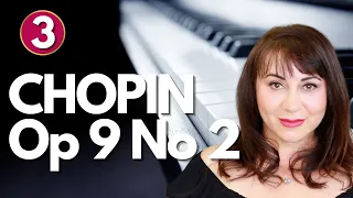 Chopin Nocturne Op 9 No 2 Practice Time 3 | Sheet Music