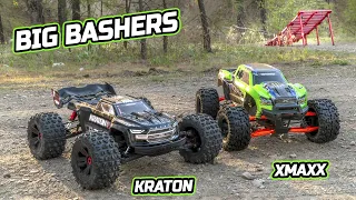 Traxxas Xmaxx 8S and Arrma Kraton 8S EXB Bash