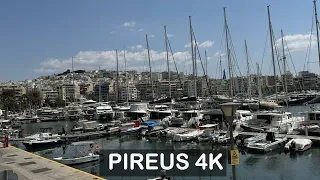 Piraeus 🇬🇷 - Attractions of a port city close to Athens [4K, subtitles]