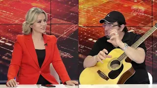 GAZI çmend studion këndon këngën e BBV3 me kitarë live në studio | Breaking