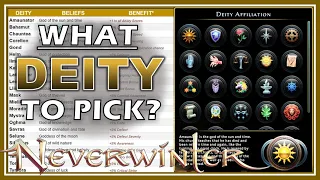 What Does DEITY Give in Neverwinter? (60k AD to change) What Benefits I Would Add (+5% stat boosts)