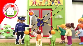 Playmobil Familie Hauser - Einbruch im Kindergarten - Kommissar Overbeck Polizei Geschichte