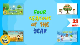 Four Seasons Songs (21 min) - Funny Frog