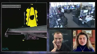 Webb Telescope: Sunshield Deployment - Mission Control Live
