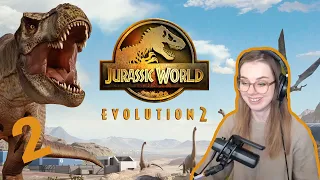 Finishing the campaign and trying Chaos Theory || Jurassic World Evolution 2 / Part 2