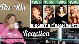 Top song each month of the 90’s Reaction!