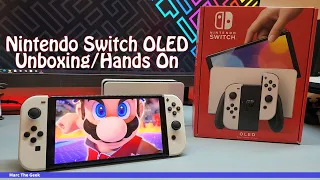 Nintendo Switch OLED Unboxing / Hands On