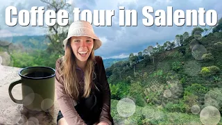 Coffee farm tour in Salento | Solo backpacking Colombia 🇨🇴