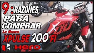 ⚡️9 Razones Para Comprar La Hero XPULSE 200 FI 2024 Precio-Ficha Características Daiver motos