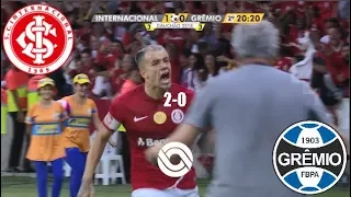 Gols - Inter 2 x 0 Grêmio - Gauchão 2018