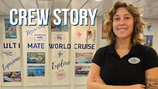 Getting selected as CREW on the ULTIMATE WORLD CRUISE! 🗺