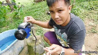 How to Install 12v  180 watt Water Pump.. DIY @baboy