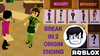 Roblox | How to Unlock the ORIGIN ENDING & Get the YOU WIN (ORIGIN ENDING) in Break In 2 (Story)