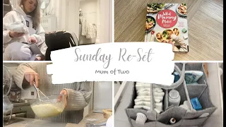 Sunday reset | Mum of two UK | Getting organised for the week ahead