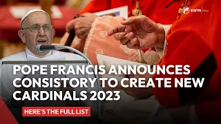 BREAKING: Pope Francis names 21 new cardinals, including Archbishop Fernández | Consistory 2023
