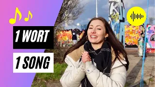 1 Wort 1 Song auf der Straße in Berlin 😱🎶 | Vlog Jamie Roseanne