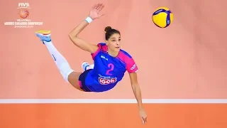 Excellent Swings by Jovana Brakocevic! | Top Scorer | Women's Volleyball Club World Champs 2019