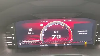 Škoda Kodiaq RS 2.0 TSI (2021) 0-100 km/h acceleration