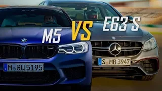 BMW M5 F90 vs MB E63s