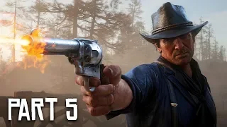 Red Dead Redemption 2 Gameplay Walkthrough, Part 5 - Legendary Gunslingers! (RDR 2 PS4 Pro Gameplay)