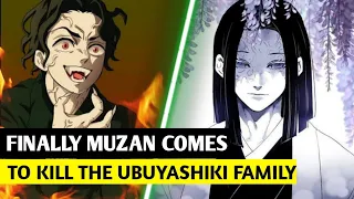 The arrival of the Muzan in the ubuyashiki residence | Demon slayer chapter-137
