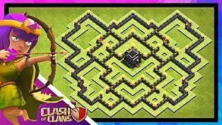 The TH9 Base That CAN’T Be 2 STARRED - New BEST TH9 Base Design/Layout/Defense Clash of Clans