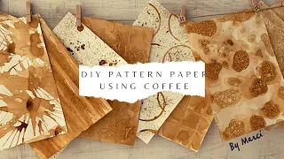 How to create your own pattern paper COFFEE EDITION