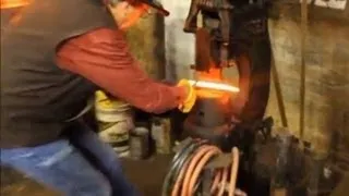 Forging a Blade Using a Power Hammer by JR Cook, Master Smith