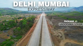 Delhi Mumbai expressway | Vadodara Virar Pkg 13  Progress Update | #maharashtra