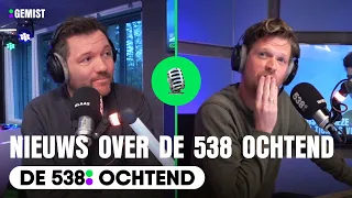 Wietze en Klaas dragen presentatie van de ochtendshow over | 538 Gemist