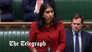 Home Secretary Suella Braverman gives statement on security breach in House of Commons