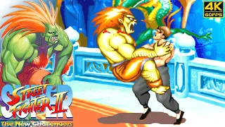 Super Street Fighter II - Blanka (Arcade / 1993) 4K 60FPS