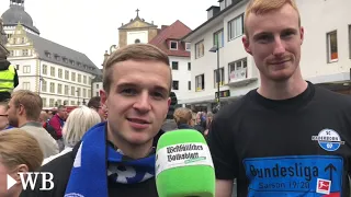 Aufstiegsfeier in Paderborn