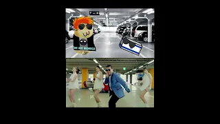 Bedrock Gangnam Style VS Gangnam Style