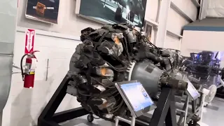 Huge aircraft engines AZ CAF Museum Tour Part 2 #youtube #arizona #veteran