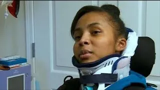 Teen Paralyzed In St. Paul Crash Returns Home