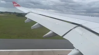 FIRM landing Orlando MCO. Virgin Atlantic A330-300 ‘Beauty Queen’ #vs91