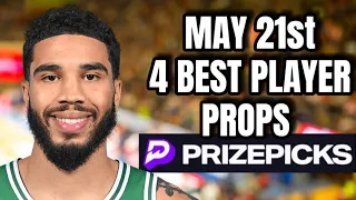 (9-3 RUN!) NBA PRIZEPICKS PLAYOFFS | TUESDAY | 05/21/2024 | 4 BEST PLAYER PROPS TODAY