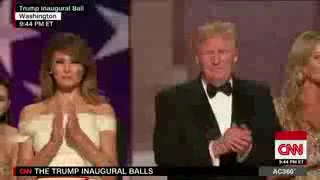 Watch Donald and Melania Trump First Dance on  MY WAY  at Inaugural Balls