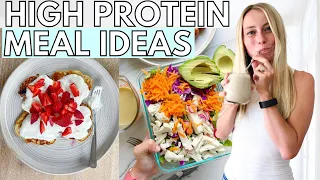 What I Eat In A Day As A Nutritionist | 100+ Grams of Protein, Easy, Healthy Meals