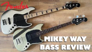 Fender Mikey Way Jazz Bass & Squier Mikey Way Mustang Bass Review