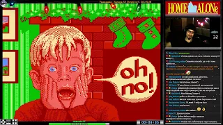 Один Дома 1 и 2 | Home Alone прохождение | Игра на (Dendy, Nes, Famicom, 8 bit) 1991. Стрим RUS