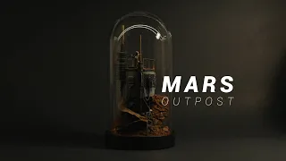 Mars Outpost Diorama