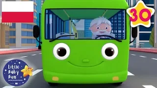 Koła autobusu kręcą się cz. 12 | 30 Minut Piosenek dla Dzieci | Little Baby Bum po Polsku |