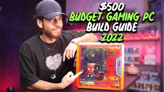 $500 Budget Gaming PC Build Guide - Ryzen 5 5600G (w/ Benchmarks)