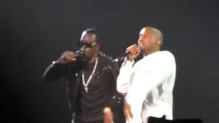 Puff Daddy brings out Kanye West at the Bad Boy Family Reunion Show Madison Square Garden